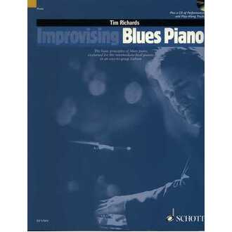 Improvising Blues Piano Method Bk/CD