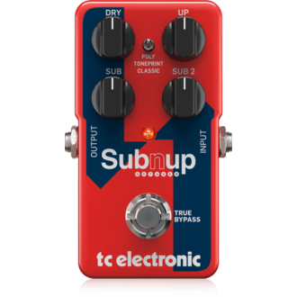 Tc Electronic Sub 'N' Up Octaver  Guitar Effects Pedal