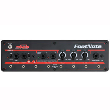 skb footnote amplified pedalboard