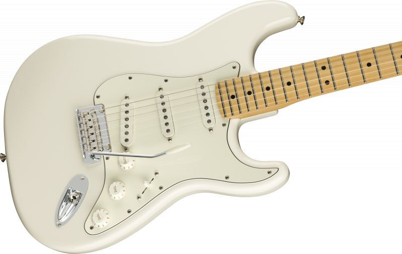 fender player stratocaster white maple