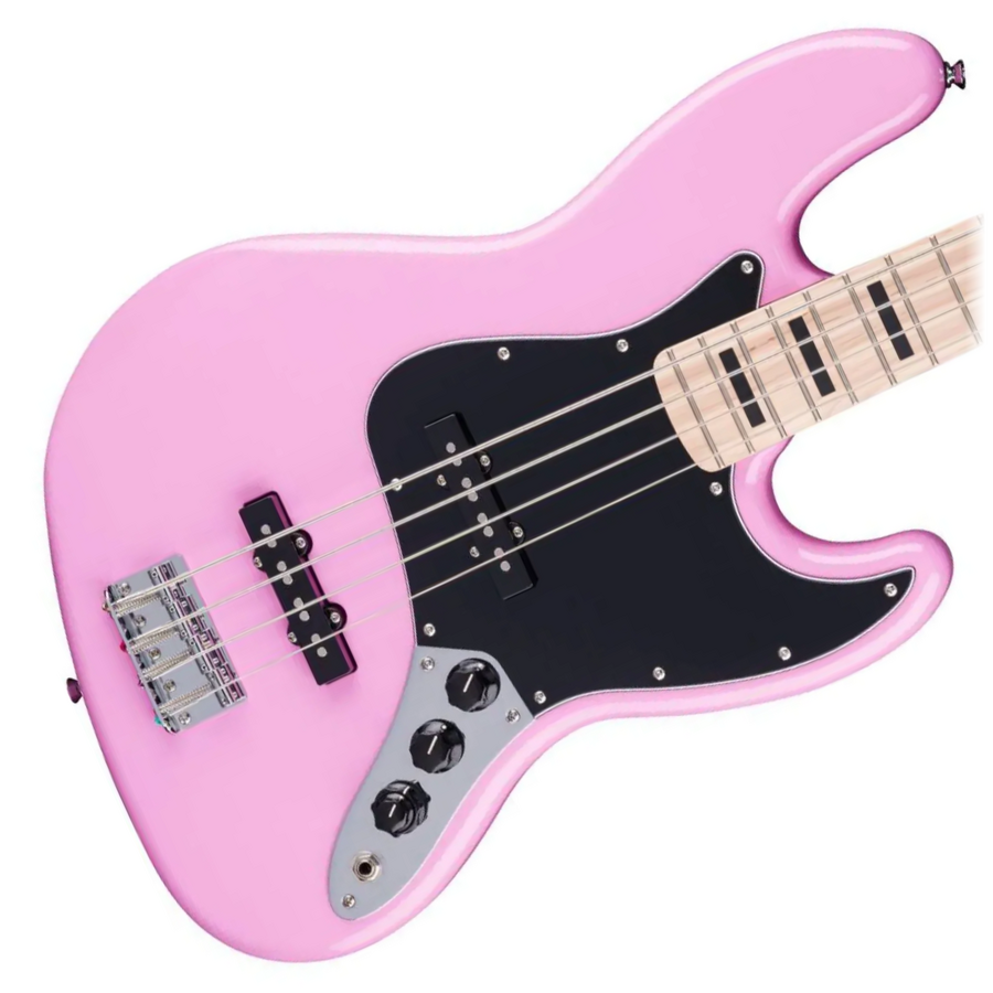 ち*様 Squier Jazz Bass ピンク 完売しましたSquier by Fender Affinity Series Jazz Bass Laurel