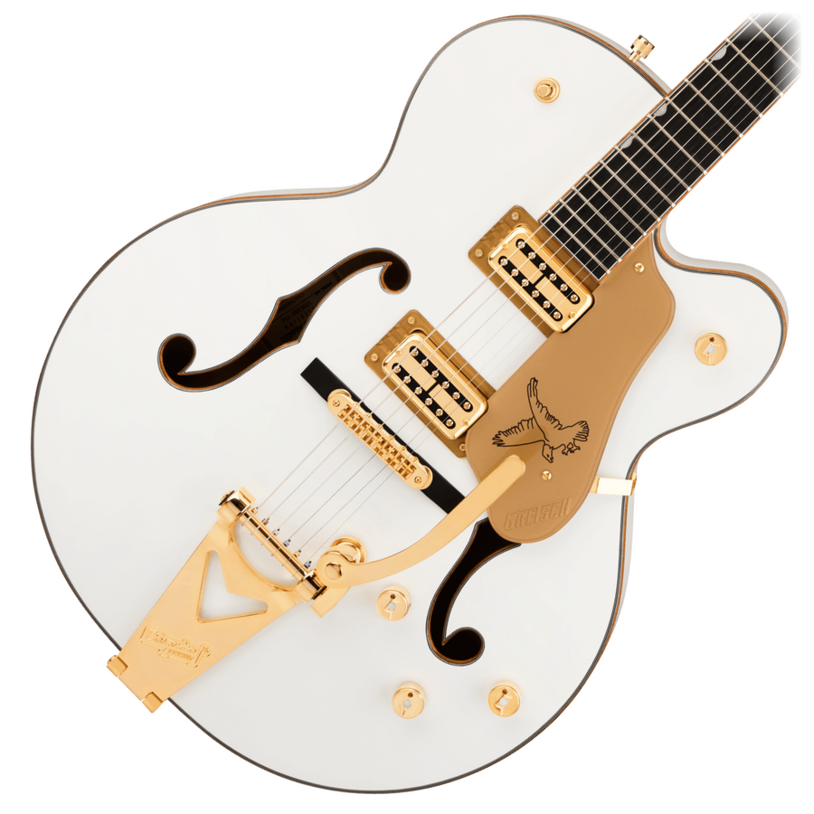 Synchromatic Falcon Hollow Body Single-Cut with Bigsby - Snowcrest