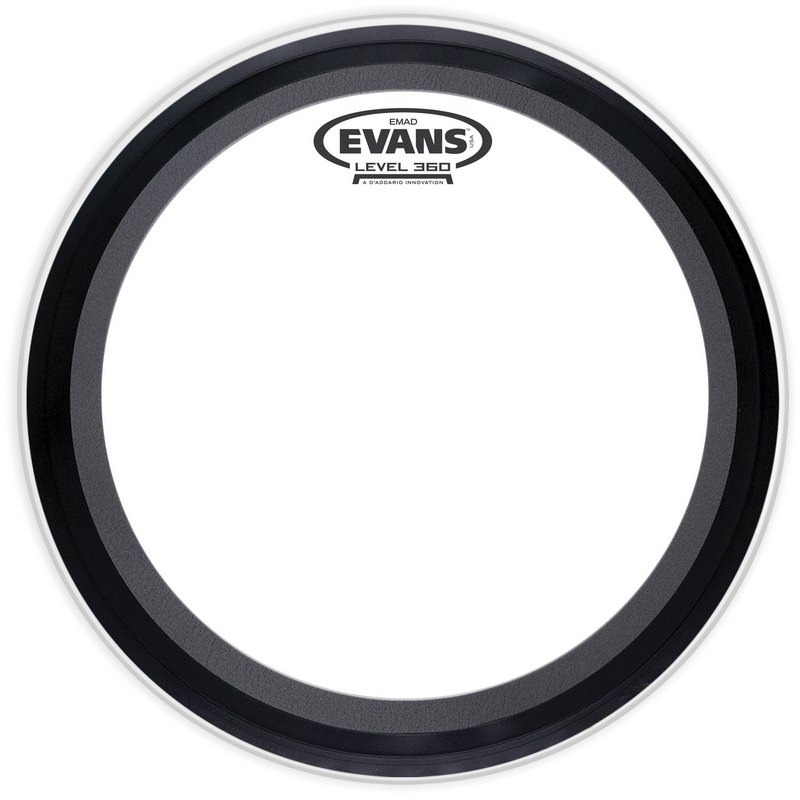 Evans UV EMAD Coated Bass Head 16 Inch 