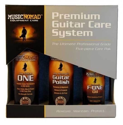 Music Nomad Mn108 Premium Guitar Care Kit 5-Pce Pack