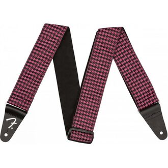 Fender Houndstooth Strap, Pink