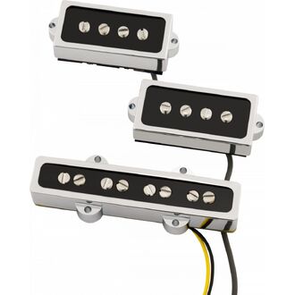 Fender Cobalt Chrome P/j Bass® Pickup Set