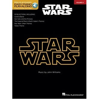 Star Wars Easy Piano Playalong V3 Bk/ola