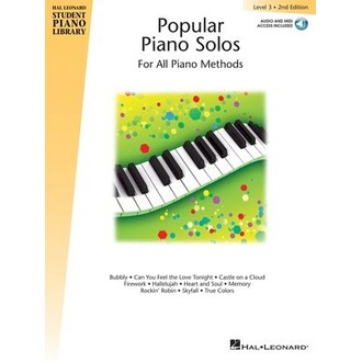 HLSPL Popular Piano Solos Level 3 2nd Edition Bk/Online Audio