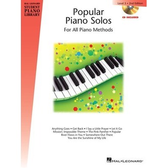 HLSPL Popular Piano Solos Level 5 2nd Edition Bk/CD