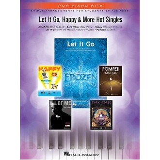 Let It Go, Happy & More Hot Singles Pop Piano Hits