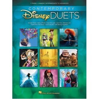 Contemporary Disney Duets Intermediate-Advanced Piano