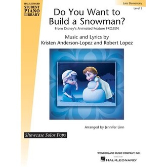 Do You Want To Build A Snowman? from Frozen Late Elementary Piano Level 3