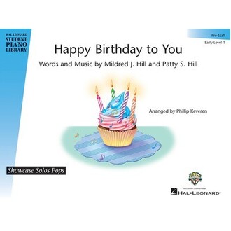 Happy Birthday To You (Pre-Staff Early Level 1)