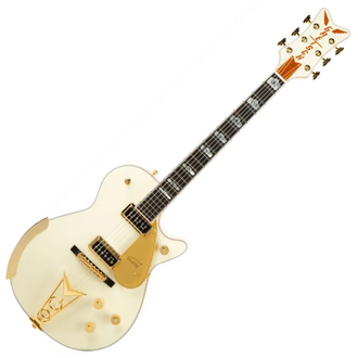 GretschG6134G FSR Penguin with “G” Cadillac Tailpiece - Vintage White