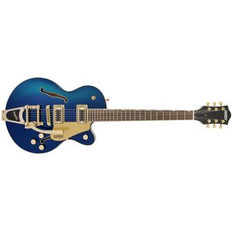 Gretsch G5655TG Electromatic Center Block Jr. Single-Cut Hollow Body Guitar w/Bigsby, Azure Metallic