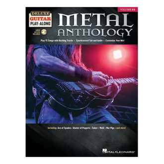 Hal Leonard Metal Anthology Deluxe Guitar Playalong V15 Bk/Ola