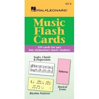 Hal Leonard Music Flash Cards Set B