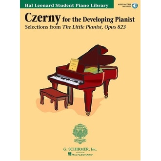 Hlspl Czerny Little Pianist Op 823 Bk/cd