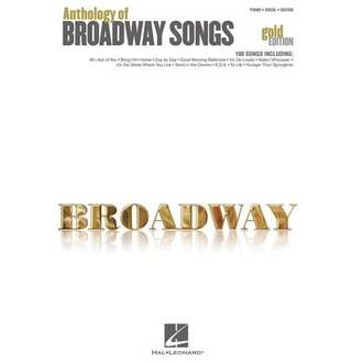 Anthology Of Broadway Songs Gold Edition Pvg