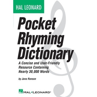 Hal Leonard Pocket Rhyming Dictionary