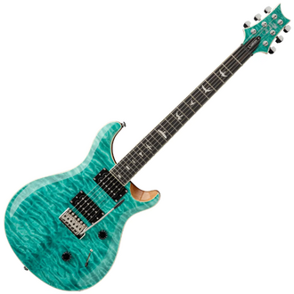 PRS SE Custom 24 Quilt Top Guitar - Turquoise