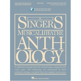 Singers Musical Theatre Anth V3 Mez Sop Bk/ola