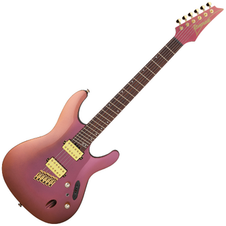 Ibanez SML721 Multiscale Guitar - Rose Gold Chameleon