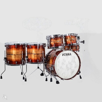 Tama TB52RZSSRBB Star Bubinga - Blackwood Limited Shell - Red Blackwood Burst