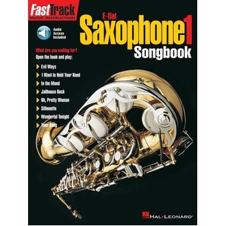 Fasttrack E Flat Saxophone Songbook 1 Bk/cd