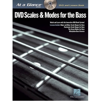 At A Glance Scales & Modes For Bass Bk/dvd