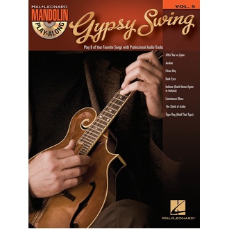 Gypsy Swing Mandolin Play Along V5 Bk/cd