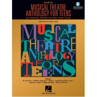 Musical Theatre Anth Teens Duets Bk/ola