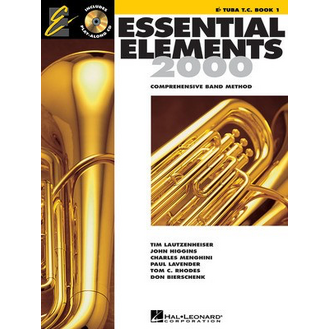 Essential Elements 2000 Bk1 E Flat Tuba Tc Bk/cd Ee