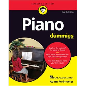 Piano For Dummies 3rd Ed Bk/ola