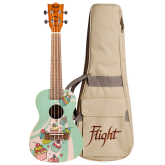 Flight AUC33 Cupcake Mahogany Concert Ukulele