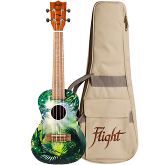 Flight AUC33 Jungle Mahogany Concert Ukulele