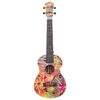 Cascha Art Series Tenor Ukulele with Sketch Design