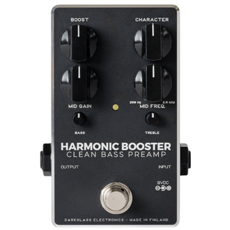 Darkglass Harmonic Booster Clean Bass Pre-Amp Pedal