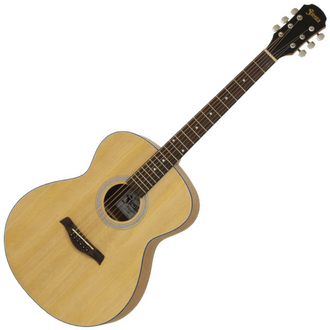 Aria FSTF65N Fiesta Series Folk Acoustic Guitar in Natural