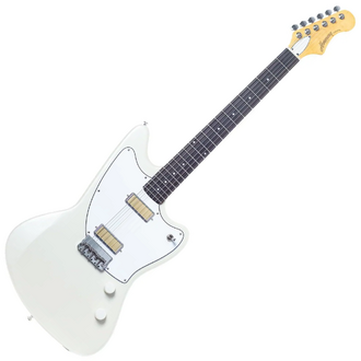 Harmony Silhouette Standard Guitar - Pearl White