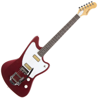 Harmony Silhouette Standard Guitar With Bigsby - Burgundy