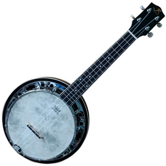 J.Reynolds JBJ124 Concert Banjo Ukulele with Resonator in Tobacco Burst Gloss