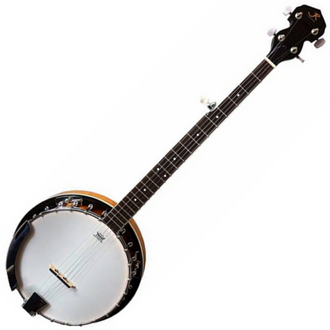 J.Reynolds JBJ245 5 String Banjo With Resonator - 2 Tone Sunburst