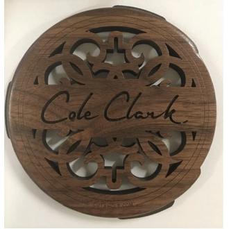 Cole Clark Lutehole Walnut Soundhole Cover For FL & LL Guitar Models