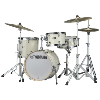 Yamaha Stage Custom Crosstown Bop 4-Piece Birch Drum Kit Classic White