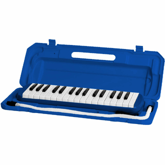 Maxtone 32 key Melodica Blue w/Plastic Case