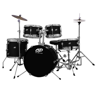 Opus Percussion 5-Piece Junior Drum Kit - Black