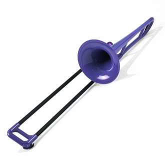 pBone PBONE1P Plastic Trombone - Purple