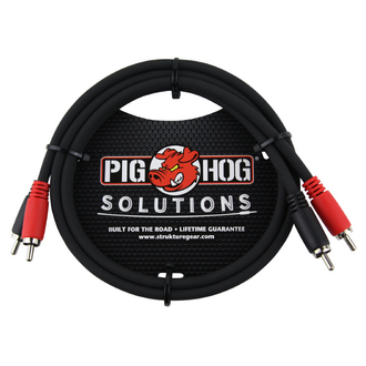 Pig Hog 3ft RCA To RCA Dual Cable