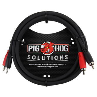 Pig Hog 6ft RCA To RCA Dual Cable